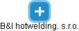B&I hotwelding. s.r.o. - náhled vizuálního zobrazení vztahů obchodního rejstříku