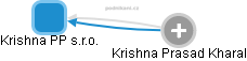 Krishna PP s.r.o. - náhled vizuálního zobrazení vztahů obchodního rejstříku