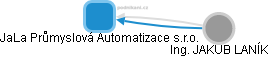 JaLa Průmyslová Automatizace s.r.o. - náhled vizuálního zobrazení vztahů obchodního rejstříku