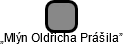 „Mlýn Oldřicha Prášila” - náhled vizuálního zobrazení vztahů obchodního rejstříku