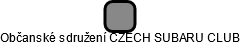Občanské sdružení CZECH SUBARU CLUB - náhled vizuálního zobrazení vztahů obchodního rejstříku