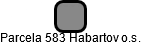 Parcela 583 Habartov o.s. - náhled vizuálního zobrazení vztahů obchodního rejstříku