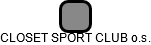 CLOSET SPORT CLUB o.s. - náhled vizuálního zobrazení vztahů obchodního rejstříku