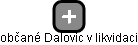 občané Dalovic v likvidaci - náhled vizuálního zobrazení vztahů obchodního rejstříku