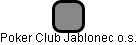 Poker Club Jablonec o.s. - náhled vizuálního zobrazení vztahů obchodního rejstříku