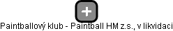 Paintballový klub - Paintball HM z.s., v likvidaci - náhled vizuálního zobrazení vztahů obchodního rejstříku
