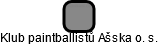 Klub paintballistů Ašska o. s. - náhled vizuálního zobrazení vztahů obchodního rejstříku