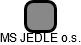MS JEDLE o.s. - náhled vizuálního zobrazení vztahů obchodního rejstříku