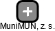 MuniMUN, z. s. - náhled vizuálního zobrazení vztahů obchodního rejstříku