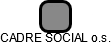 CADRE SOCIAL o.s. - náhled vizuálního zobrazení vztahů obchodního rejstříku