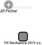 FK Nechanice 2011 z.s. - náhled vizuálního zobrazení vztahů obchodního rejstříku
