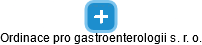 Ordinace pro gastroenterologii s. r. o. - náhled vizuálního zobrazení vztahů obchodního rejstříku