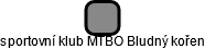 sportovní klub MTBO Bludný kořen - náhled vizuálního zobrazení vztahů obchodního rejstříku