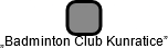 „Badminton Club Kunratice” - náhled vizuálního zobrazení vztahů obchodního rejstříku