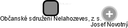 Občanské sdružení Nelahozeves, z. s. - náhled vizuálního zobrazení vztahů obchodního rejstříku