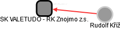 SK VALETUDO - RK Znojmo z.s. - náhled vizuálního zobrazení vztahů obchodního rejstříku