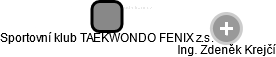 Sportovní klub TAEKWONDO FENIX z.s. - náhled vizuálního zobrazení vztahů obchodního rejstříku