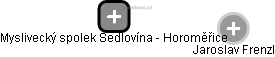 Myslivecký spolek Sedlovína - Horoměřice - náhled vizuálního zobrazení vztahů obchodního rejstříku