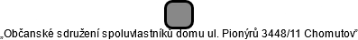 „Občanské sdružení spoluvlastníků domu ul. Pionýrů 3448/11 Chomutov” - náhled vizuálního zobrazení vztahů obchodního rejstříku