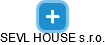 SEVL HOUSE s.r.o. - náhled vizuálního zobrazení vztahů obchodního rejstříku