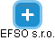 EFSO s.r.o. - náhled vizuálního zobrazení vztahů obchodního rejstříku