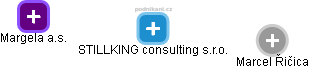 STILLKING consulting s.r.o. - náhled vizuálního zobrazení vztahů obchodního rejstříku