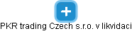 PKR trading Czech s.r.o. v likvidaci - náhled vizuálního zobrazení vztahů obchodního rejstříku