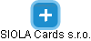 SIOLA Cards s.r.o. - náhled vizuálního zobrazení vztahů obchodního rejstříku