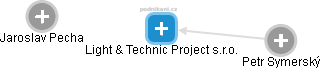 Light & Technic Project s.r.o. - náhled vizuálního zobrazení vztahů obchodního rejstříku