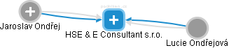 HSE & E Consultant s.r.o. - náhled vizuálního zobrazení vztahů obchodního rejstříku
