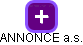 ANNONCE a.s. - náhled vizuálního zobrazení vztahů obchodního rejstříku