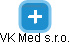 VK Med s.r.o. - náhled vizuálního zobrazení vztahů obchodního rejstříku