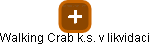 Walking Crab k.s. v likvidaci - náhled vizuálního zobrazení vztahů obchodního rejstříku