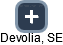 Devolia, SE - náhled vizuálního zobrazení vztahů obchodního rejstříku
