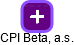 CPI Beta, a.s. - náhled vizuálního zobrazení vztahů obchodního rejstříku