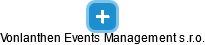 Vonlanthen Events Management s.r.o. - náhled vizuálního zobrazení vztahů obchodního rejstříku