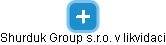 Shurduk Group s.r.o. v likvidaci - náhled vizuálního zobrazení vztahů obchodního rejstříku