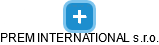PREM INTERNATIONAL s.r.o. - náhled vizuálního zobrazení vztahů obchodního rejstříku