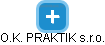 O.K. PRAKTIK s.r.o. - náhled vizuálního zobrazení vztahů obchodního rejstříku