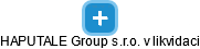 HAPUTALE Group s.r.o. v likvidaci - náhled vizuálního zobrazení vztahů obchodního rejstříku