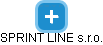 SPRINT LINE s.r.o. - náhled vizuálního zobrazení vztahů obchodního rejstříku