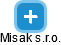 Misak s.r.o. - náhled vizuálního zobrazení vztahů obchodního rejstříku