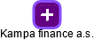 Kampa finance a.s. - náhled vizuálního zobrazení vztahů obchodního rejstříku