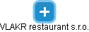 VLAKR restaurant s.r.o. - náhled vizuálního zobrazení vztahů obchodního rejstříku