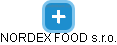 NORDEX FOOD s.r.o. - náhled vizuálního zobrazení vztahů obchodního rejstříku