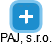 PAJ, s.r.o. - náhled vizuálního zobrazení vztahů obchodního rejstříku