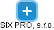SIX PRO, s.r.o. - náhled vizuálního zobrazení vztahů obchodního rejstříku