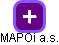 MAPOi a.s. - náhled vizuálního zobrazení vztahů obchodního rejstříku