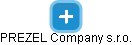 PREZEL Company s.r.o. - náhled vizuálního zobrazení vztahů obchodního rejstříku