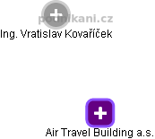 Air Travel Building a.s. - náhled vizuálního zobrazení vztahů obchodního rejstříku